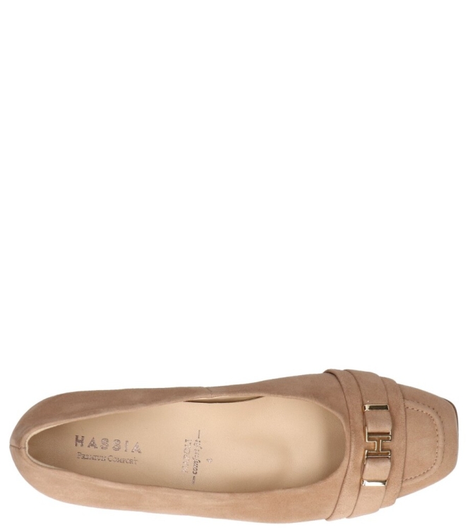Hassia ballerina <span>300822 2300 Napoli</span> 300822 2300 Napoli beige - www.bremmerschoenen.info - Bremmer Schoenen