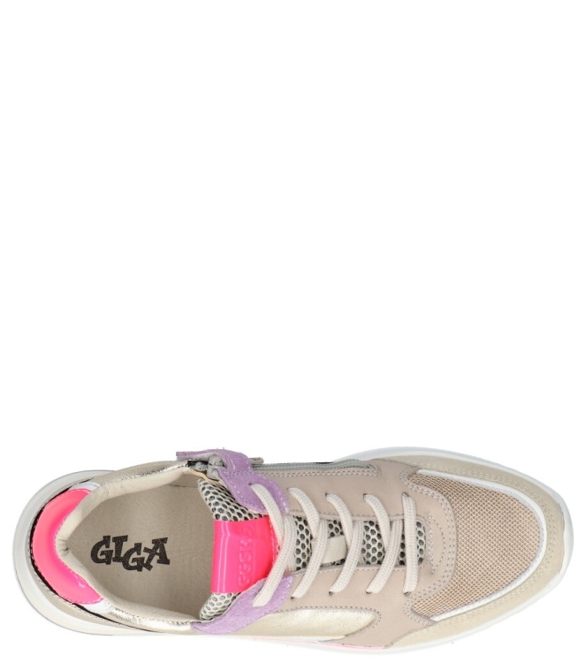 Giga Giga Sneaker <span>G4245 A49A11</span> A49A11 Velour Unbleached Giga Sneaker <span>G4245 A49A11</span> G4245 A49A11 beige - www.bremmerschoenen.info - Bremmer Schoenen