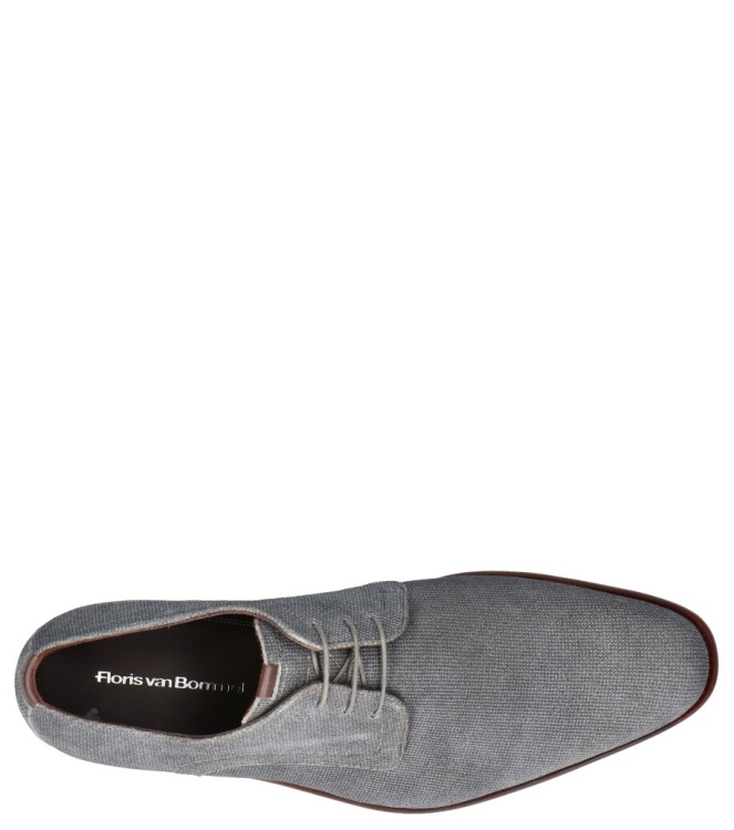 Floris van Bommel geklede schoen <span>De Draver 03.01 SFM-30316 30-01</span> De Draver 03.01 SFM-30316 30-01 grijs - www.bremmerschoenen.info - Bremmer Schoenen