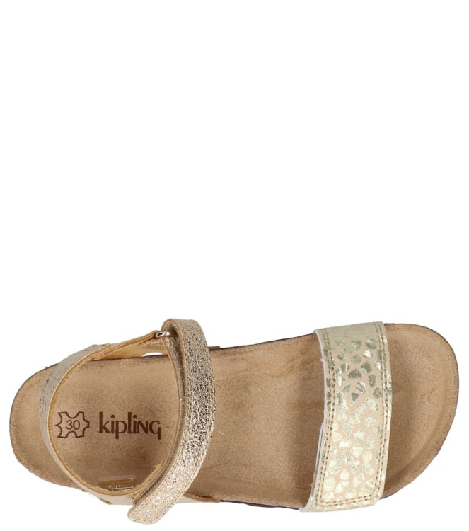 Kipling sandaal <span>Nuna 3 12465063</span> Nuna 3 12465063 goud - www.bremmerschoenen.info - Bremmer Schoenen