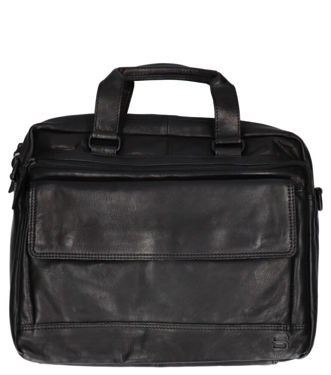 Spikes & Sparrow Spikes & Sparrow tas <span>40737000 Black</span> Black Spikes & Sparrow tas <span>40737000 Black</span> 40737000 Black zwart - www.bremmerschoenen.info - Bremmer Schoenen