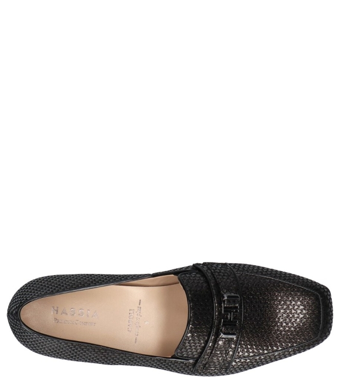 Hassia Hassia instapper <span>300944 0100 Capoli</span> 0100 schwarz lame Hassia instapper <span>300944 0100 Capoli</span> 300944 0100 Capoli zwart - www.bremmerschoenen.info - Bremmer Schoenen