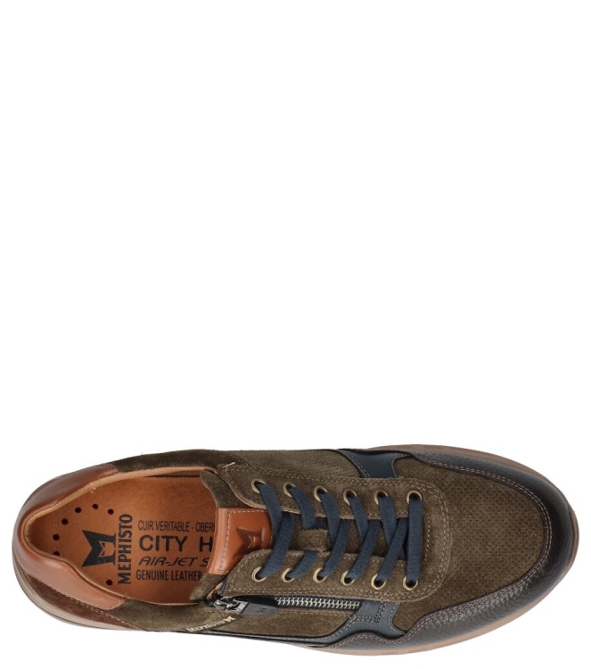 Mephisto sneaker <span>Bradley 1351/ 3619</span> Bradley 1351/ 3619 groen - www.bremmerschoenen.info - Bremmer Schoenen