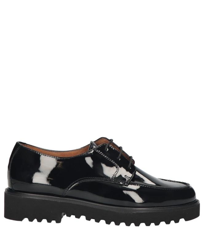 Paul Green Paul Green veterschoen <span>2688 006</span> 006 softlack schwarz Paul Green veterschoen <span>2688 006</span> 2688 006 zwart - www.bremmerschoenen.info - Bremmer Schoenen