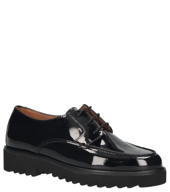Paul Green Paul Green veterschoen <span>2688 006</span> 006 softlack schwarz Paul Green veterschoen <span>2688 006</span> 2688 006 zwart - www.bremmerschoenen.info - Bremmer Schoenen