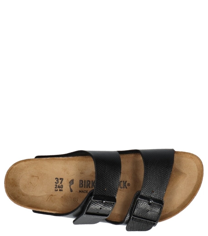 Birkenstock Birkenstock slipper <span>1027835 Arizona</span> Black Lizard Birkenstock slipper <span>1027835 Arizona</span> 1027835 Arizona zwart - www.bremmerschoenen.info - Bremmer Schoenen