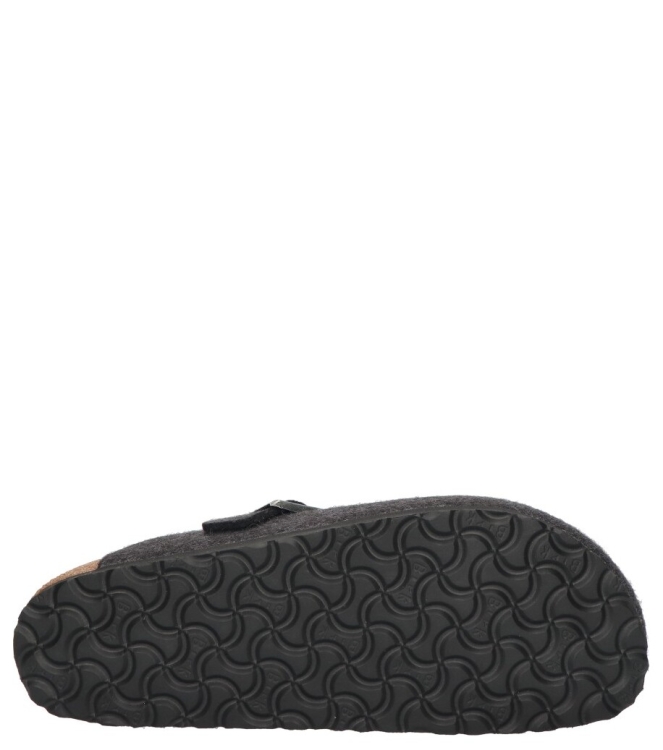 Birkenstock Birkenstock slipper <span>160373 Boston</span> anthracite Birkenstock slipper <span>160373 Boston</span> 160373 Boston grijs - www.bremmerschoenen.info - Bremmer Schoenen