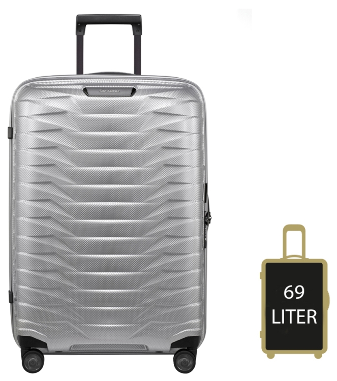 Samsonite Samsonite koffer <span>126041 1776 Proxis Spinner 69</span> Silver Samsonite koffer <span>126041 1776 Proxis Spinner 69</span> 126041 1776 Proxis Spinner 69 zilver - www.bremmerschoenen.info - Bremmer Schoenen