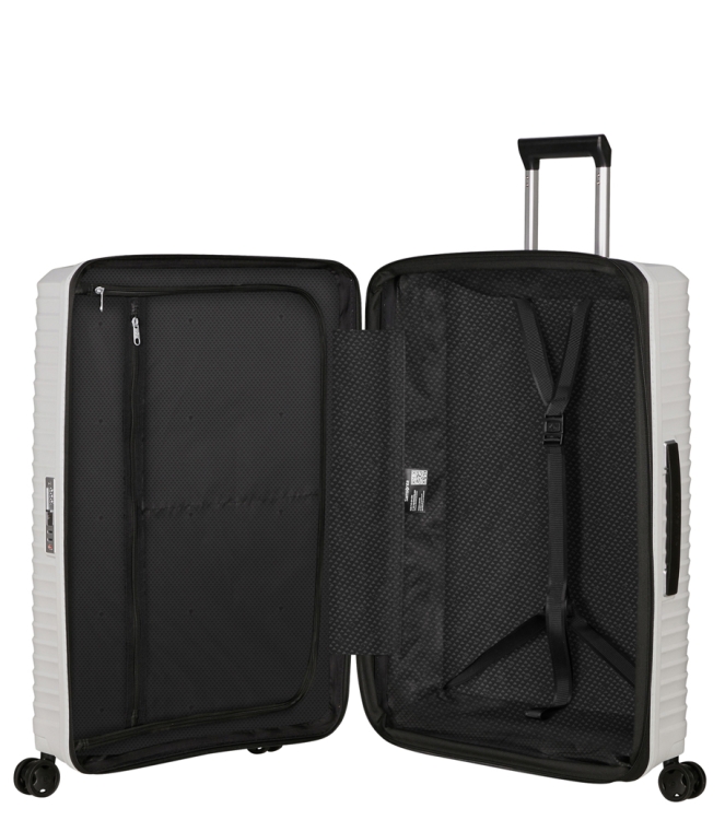 Samsonite koffer <span>143110 0479 Upscape Spinner 75</span> 143110 0479 Upscape Spinner 75 wit - www.bremmerschoenen.info - Bremmer Schoenen