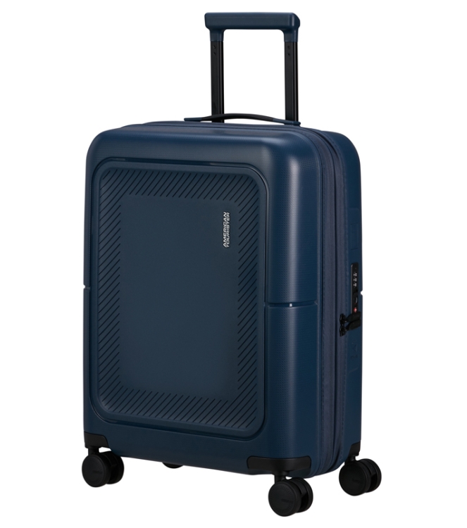 American Tourister AT trolley <span>151859 1549 Dashpop Spinner 55</span> Midnight Blue AT trolley <span>151859 1549 Dashpop Spinner 55</span> 151859 1549 Dashpop Spinner 55 blauw - www.bremmerschoenen.info - Bremmer Schoenen