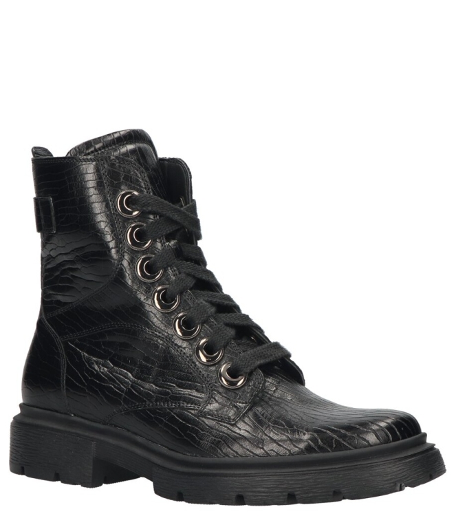 Durea veterboot <span>9809 755 1261</span> 9809 755 1261 zwart - www.bremmerschoenen.info - Bremmer Schoenen