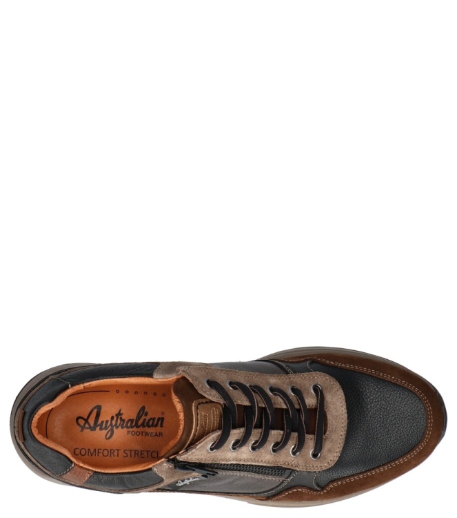 Australian sneaker <span>15.1639.03 AHC Connery</span> 15.1639.03 AHC Connery bruin - www.bremmerschoenen.info - Bremmer Schoenen