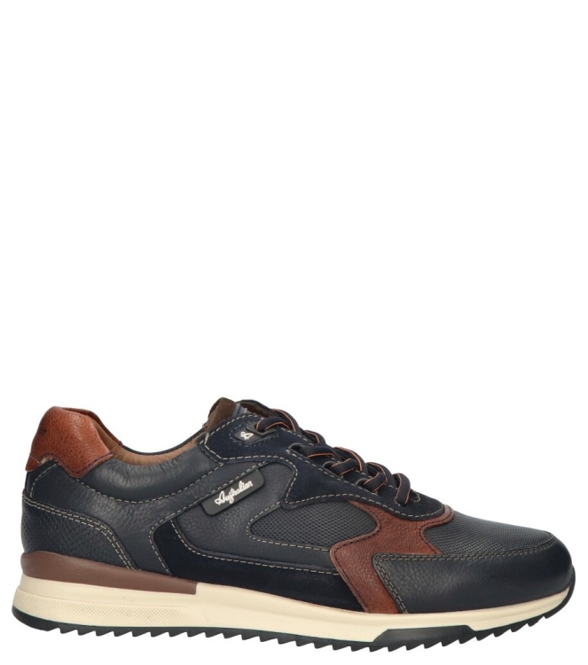 Australian Australian sneaker <span>15.1667.01 S32 Bakersville</span> Blue cognac Australian sneaker <span>15.1667.01 S32 Bakersville</span> 15.1667.01 S32 Bakersville blauw - www.bremmerschoenen.info - Bremmer Schoenen