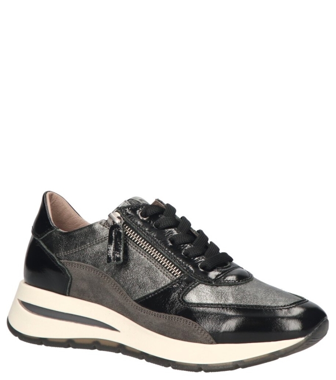 DL-Sport DL-sport sneaker <span>6337 Versione 03</span> Cayenne Nero/ Dubai peltro DL-sport sneaker <span>6337 Versione 03</span> 6337 Versione 03 zwart - www.bremmerschoenen.info - Bremmer Schoenen