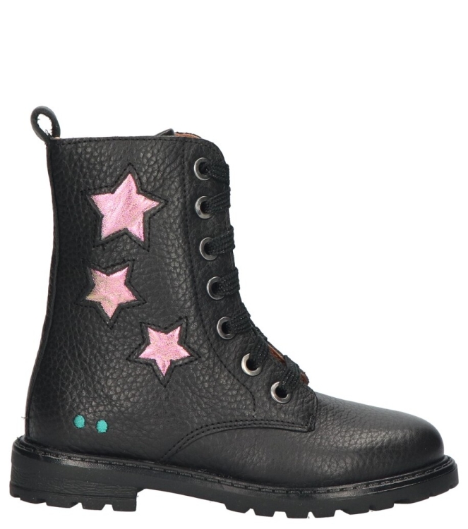 BunniesJR veterboot <span>224864 589 Hailee Happy</span> 224864 589 Hailee Happy zwart - www.bremmerschoenen.info - Bremmer Schoenen