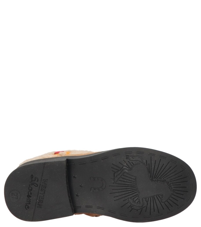 Shoesme Shoesme laars <span>NW23W006-D</span> Brown Flower Shoesme laars <span>NW23W006-D</span> NW23W006-D beige - www.bremmerschoenen.info - Bremmer Schoenen