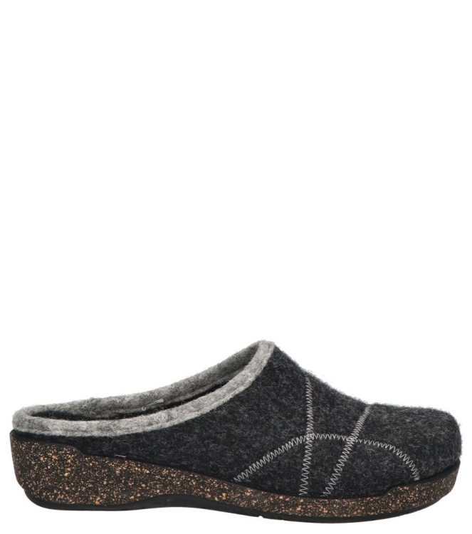 Fischer Fischer pantoffel <span>205601 205</span> 205 Antharazit Fischer pantoffel <span>205601 205</span> 205601 205 grijs - www.bremmerschoenen.info - Bremmer Schoenen