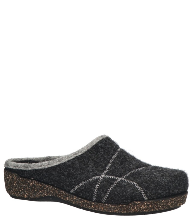 Fischer Fischer pantoffel <span>205601 205</span> 205 Antharazit Fischer pantoffel <span>205601 205</span> 205601 205 grijs - www.bremmerschoenen.info - Bremmer Schoenen