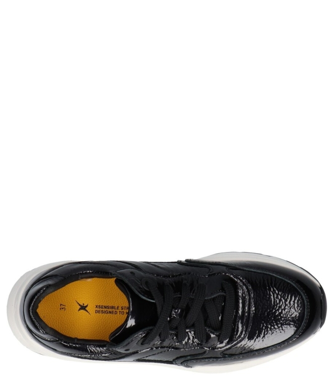 Xsensible Xsensible sneaker <span>33002.4 007 Ponte Vecchio G</span> 007 Black Patent Xsensible sneaker <span>33002.4 007 Ponte Vecchio G</span> 33002.4 007 Ponte Vecchio G zwart - www.bremmerschoenen.info - Bremmer Schoenen