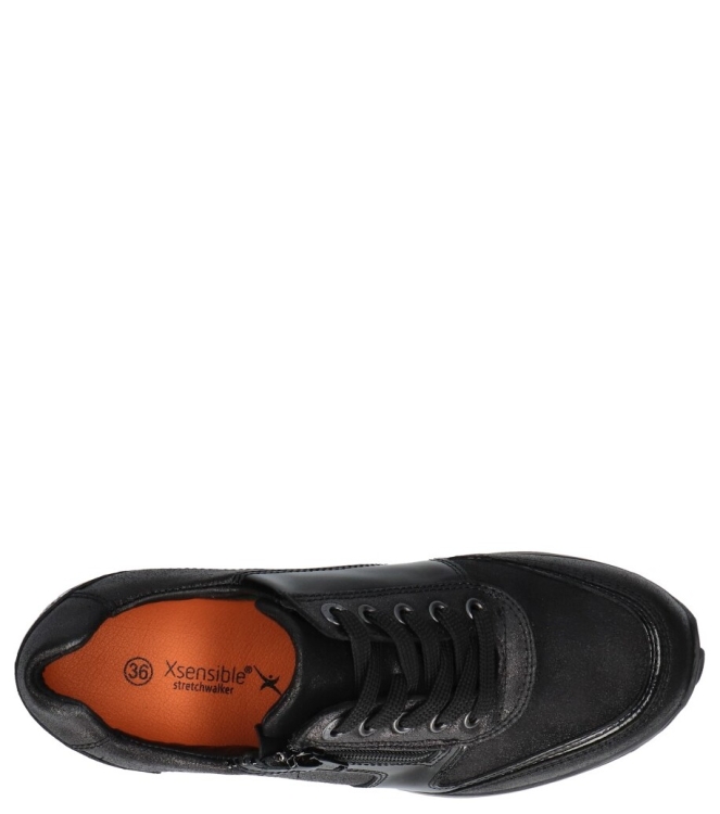 Xsensible Xsensible sneaker <span>30103.2 001 Wembley GX</span> 001 Black Xsensible sneaker <span>30103.2 001 Wembley GX</span> 30103.2 001 Wembley GX zwart - www.bremmerschoenen.info - Bremmer Schoenen