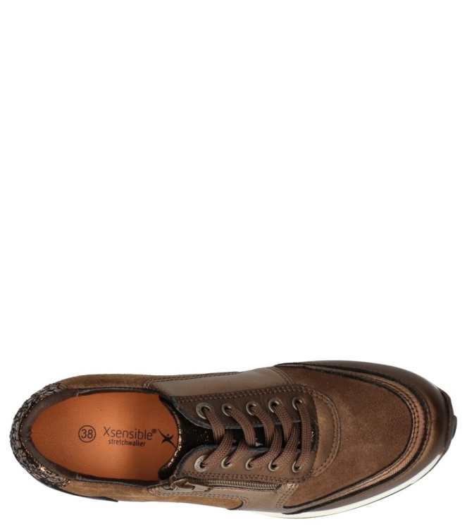 Xsensible sneaker <span>30103.2 396 Wembley GX</span> 30103.2 396 Wembley GX bruin - www.bremmerschoenen.info - Bremmer Schoenen