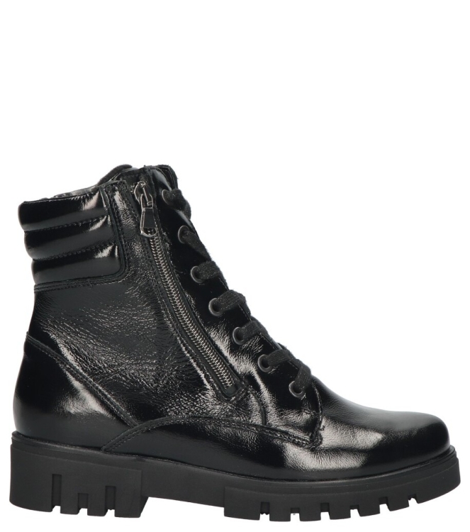 Waldlaufer veterboot <span>723807 143 001 H-Serena</span> 723807 143 001 H-Serena zwart - www.bremmerschoenen.info - Bremmer Schoenen