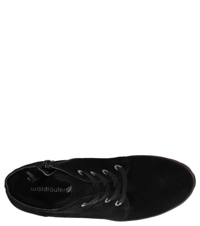 Waldlaufer veterboot <span>772804 195 001 H-Elisa</span> 772804 195 001 H-Elisa zwart - www.bremmerschoenen.info - Bremmer Schoenen