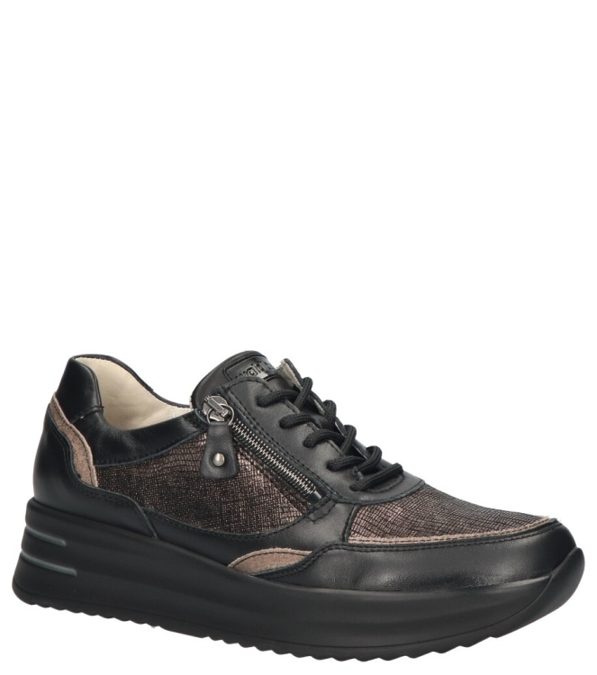 Waldlaufer sneaker <span>755004 310 370 H-Arianna</span> 755004 310 370 H-Arianna zwart - www.bremmerschoenen.info - Bremmer Schoenen