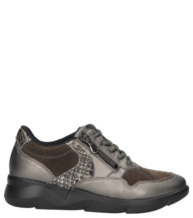 Waldlaufer sneaker <span>668001 403 338 K-Funky</span> 668001 403 338 K-Funky grijs - www.bremmerschoenen.info - Bremmer Schoenen