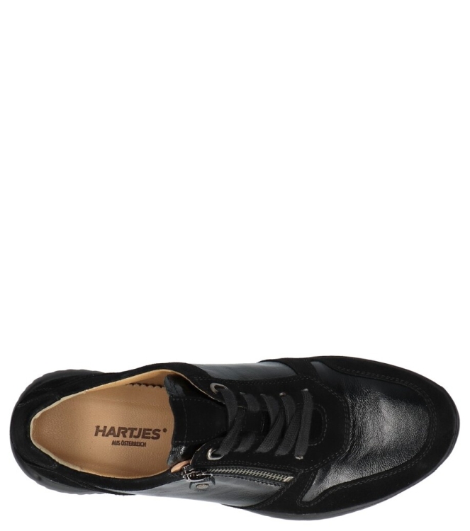 Hartjes sneaker <span>162.1128 01/01 Breeze</span> 162.1128 01/01 Breeze zwart - www.bremmerschoenen.info - Bremmer Schoenen