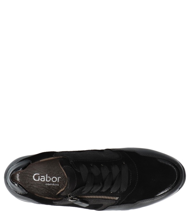 Gabor Gabor sneaker <span>56.438.37</span> 37 schwarz Gabor sneaker <span>56.438.37</span> 56.438.37 zwart - www.bremmerschoenen.info - Bremmer Schoenen