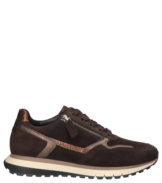 Gabor Gabor sneaker <span>56.378.41</span> 41 choco/bronce/orange Gabor sneaker <span>56.378.41</span> 56.378.41 bruin - www.bremmerschoenen.info - Bremmer Schoenen
