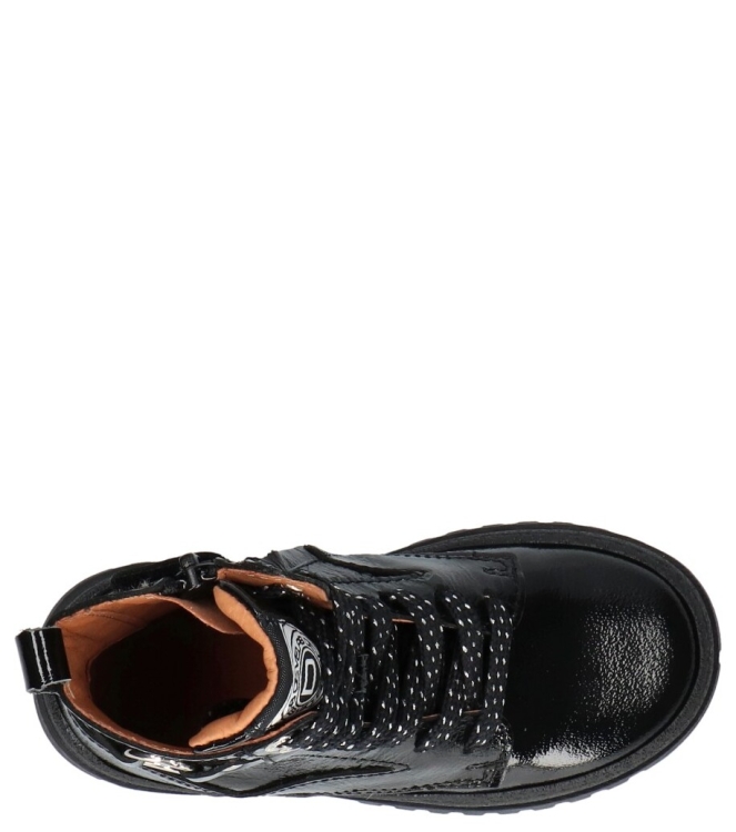 Develab Develab veterboot <span>42956 925</span> 925 black patent Develab veterboot <span>42956 925</span> 42956 925 zwart - www.bremmerschoenen.info - Bremmer Schoenen