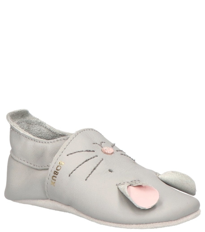Bobux slofjes <span>00107-34</span> 00107-34 grijs - www.bremmerschoenen.info - Bremmer Schoenen