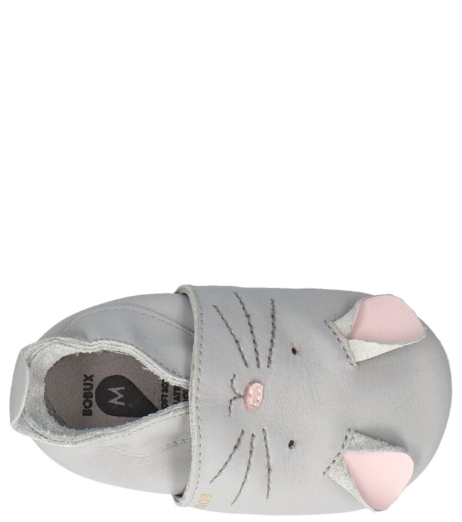 Bobux slofjes <span>00107-34</span> 00107-34 grijs - www.bremmerschoenen.info - Bremmer Schoenen