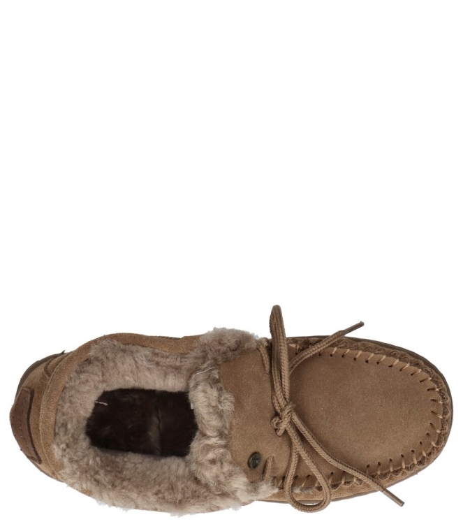 Warmbat pantoffel <span>Bunya women BNY341055 Mud</span> Bunya women BNY341055 Mud beige - www.bremmerschoenen.info - Bremmer Schoenen
