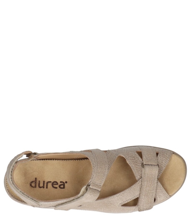 Durea sandaal <span>7258 216 0826</span> 7258 216 0826 beige - www.bremmerschoenen.info - Bremmer Schoenen