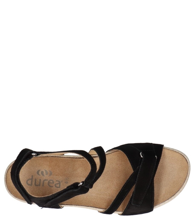 Durea sandaal <span>7421 025 1074</span> 7421 025 1074 zwart - www.bremmerschoenen.info - Bremmer Schoenen