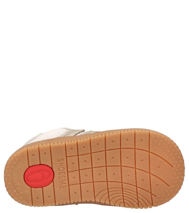 Shoesme Shoesme sneaker <span>BN25S003-A</span> White gold Shoesme sneaker <span>BN25S003-A</span> BN25S003-A wit - www.bremmerschoenen.info - Bremmer Schoenen
