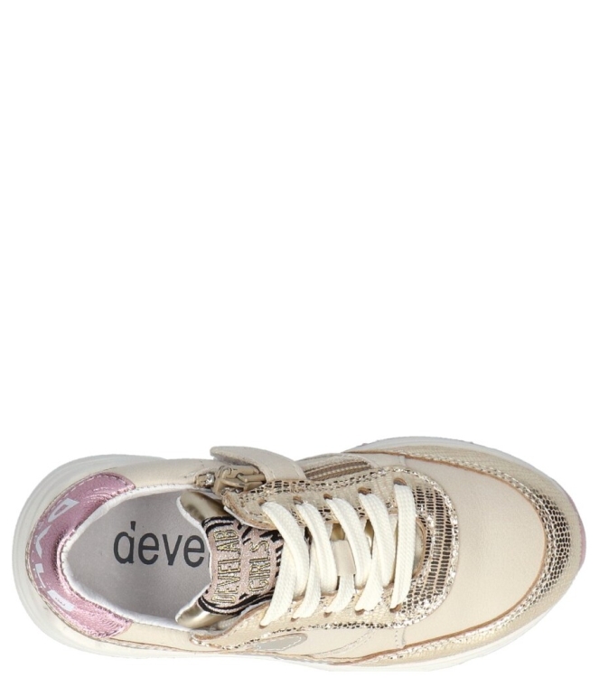 Develab Develab sneaker <span>41044 351</span> 351 Gold Metallic Develab sneaker <span>41044 351</span> 41044 351 goud - www.bremmerschoenen.info - Bremmer Schoenen