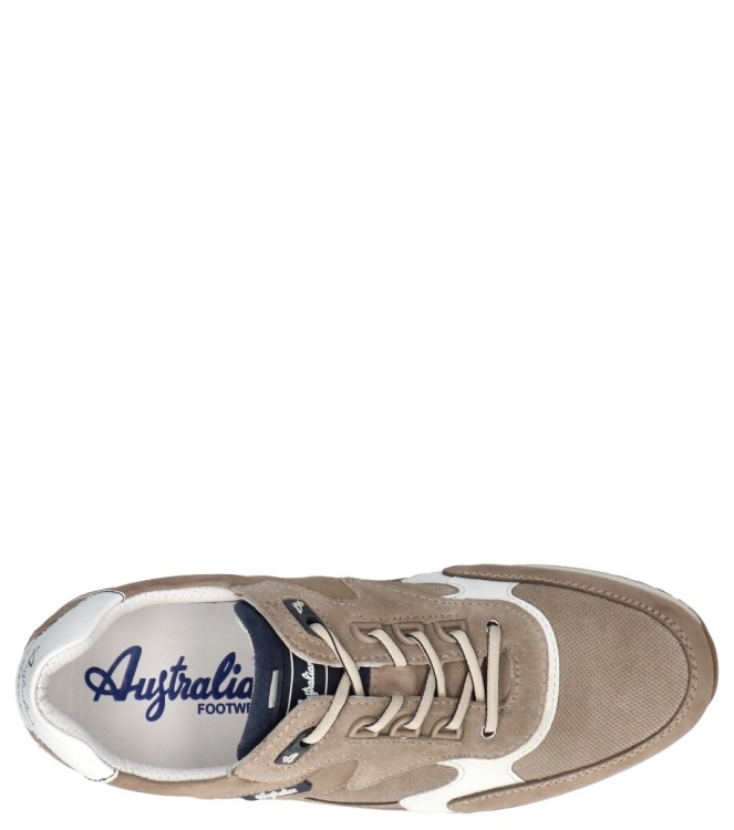 Australian Australian sneaker <span>15.1667.02 L04 Bakersville</span> L04 taupe white Australian sneaker <span>15.1667.02 L04 Bakersville</span> 15.1667.02 L04 Bakersville beige - www.bremmerschoenen.info - Bremmer Schoenen