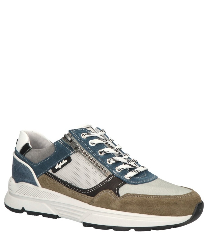 Australian Australian sneaker <span>15.1646.04 PKX Connery width H</span> PKX grey blue green Australian sneaker <span>15.1646.04 PKX Connery width H</span> 15.1646.04 PKX Connery width H groen - www.bremmerschoenen.info - Bremmer Schoenen