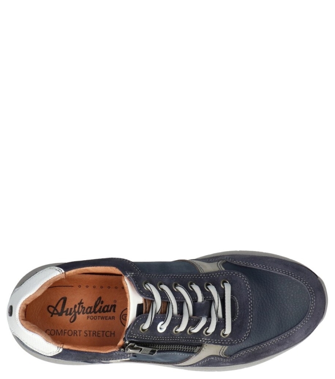 Australian Australian sneaker <span>15.1642.02 S02 Dakota width H</span> S02 blue grey Australian sneaker <span>15.1642.02 S02 Dakota width H</span> 15.1642.02 S02 Dakota width H blauw - www.bremmerschoenen.info - Bremmer Schoenen