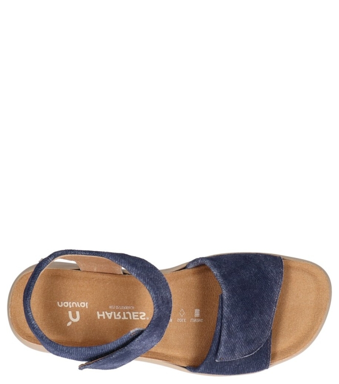 Hartjes sandaal <span>132.2002 65/00 Woogie</span> 132.2002 65/00 Woogie blauw - www.bremmerschoenen.info - Bremmer Schoenen