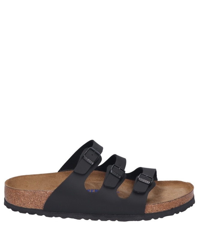 Birkenstock Birkenstock slipper <span>053011 Florida</span> Black Birkenstock slipper <span>053011 Florida</span> 053011 Florida zwart - www.bremmerschoenen.info - Bremmer Schoenen