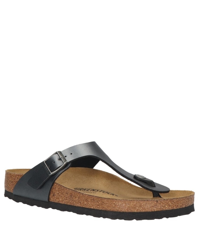 Birkenstock Birkenstock slipper <span>1021428 Gizeh</span> metallic Black Birkenstock slipper <span>1021428 Gizeh</span> 1021428 Gizeh grijs - www.bremmerschoenen.info - Bremmer Schoenen