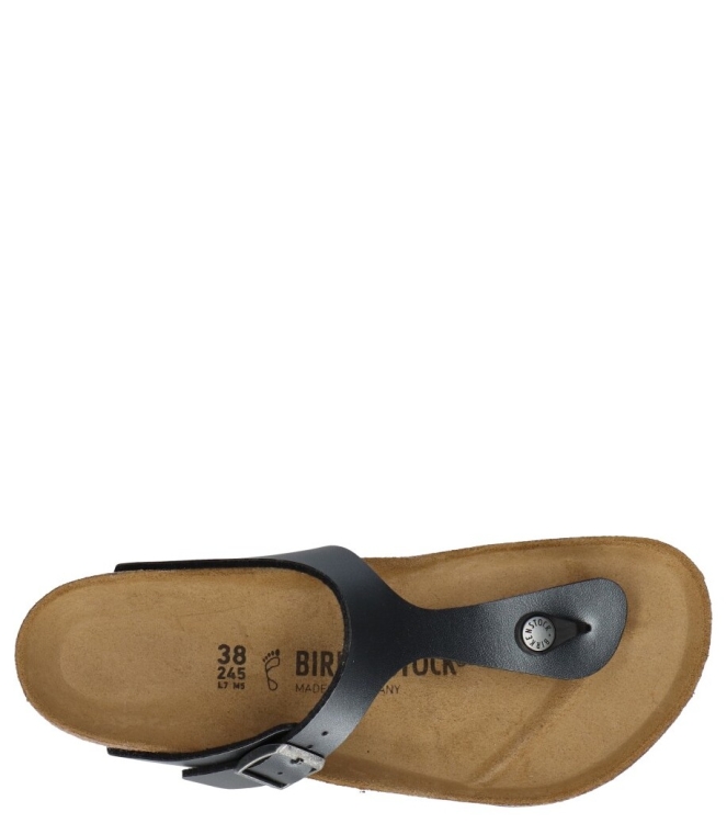 Birkenstock Birkenstock slipper <span>1021428 Gizeh</span> metallic Black Birkenstock slipper <span>1021428 Gizeh</span> 1021428 Gizeh grijs - www.bremmerschoenen.info - Bremmer Schoenen