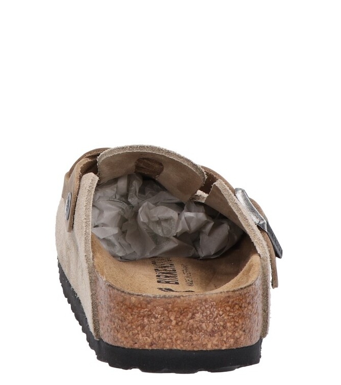 Birkenstock Birkenstock slipper <span>1026694 Boston</span> Taupe Birkenstock slipper <span>1026694 Boston</span> 1026694 Boston beige - www.bremmerschoenen.info - Bremmer Schoenen