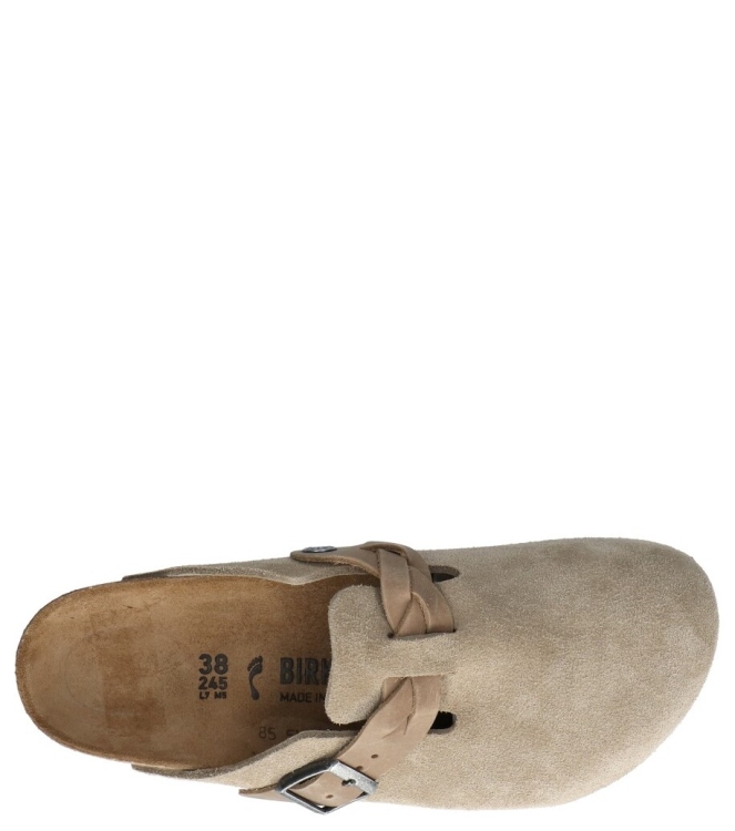 Birkenstock Birkenstock slipper <span>1026694 Boston</span> Taupe Birkenstock slipper <span>1026694 Boston</span> 1026694 Boston beige - www.bremmerschoenen.info - Bremmer Schoenen