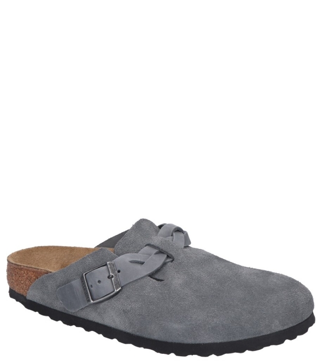 Birkenstock Birkenstock slipper <span>1029086 Boston</span> Basalt gray Birkenstock slipper <span>1029086 Boston</span> 1029086 Boston grijs - www.bremmerschoenen.info - Bremmer Schoenen